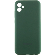 Чехол Silicone Cover Lakshmi Full Camera (AA) with logo для Samsung Galaxy A07 – Зеленый