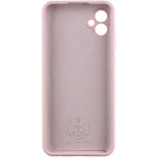 Чехол Silicone Cover Lakshmi Full Camera (AA) with logo для Samsung Galaxy A07 – Розовый