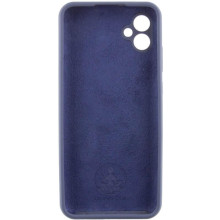 Чехол Silicone Cover Lakshmi Full Camera (AA) with logo для Samsung Galaxy A07 – Синий