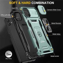 Ударопрочный чехол Camshield Army Ring для Samsung Galaxy A07 – Зеленый