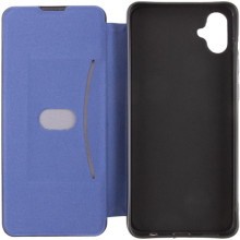 Кожаный чехол-книжка Belora для Samsung Galaxy A07 / A06 – Темно-синий