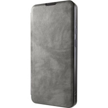 Кожаный чехол-книжка Belora для Samsung Galaxy A07 / A06 – Серый