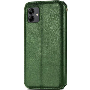 Шкіряний чохол-книжка GETMAN Cubic (PU) для Samsung Galaxy A08 / A07 4G