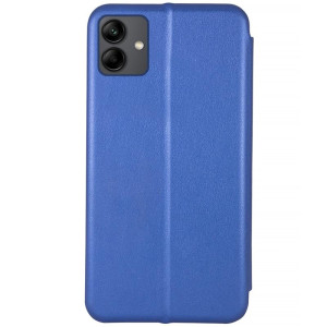 Шкіряний чохол-книжка Classy для Samsung Galaxy A08 / A07 4G – Синій