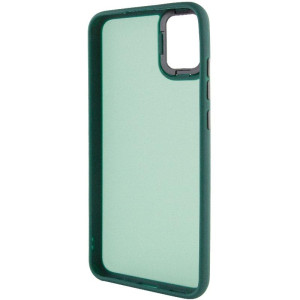 Чехол TPU+PC Lyon Frosted для Samsung Galaxy A08 / A07 4G – Зеленый