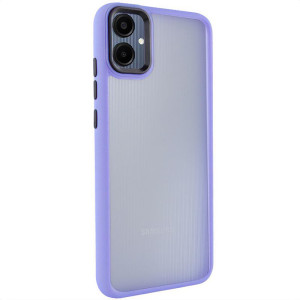 Чехол TPU+PC Lyon Frosted для Samsung Galaxy A08 / A07 4G – Фиолетовый