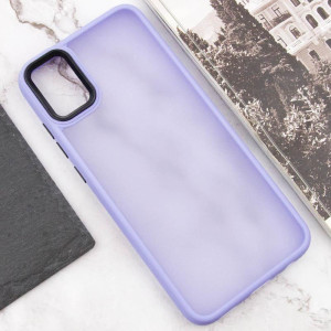 Чехол TPU+PC Lyon Frosted для Samsung Galaxy A08 / A07 4G – Фиолетовый