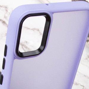 Чехол TPU+PC Lyon Frosted для Samsung Galaxy A08 / A07 4G – Фиолетовый