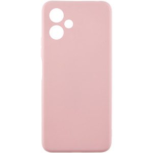 Силиконовый чехол Candy Full Camera для Samsung Galaxy A08 / A07 – Розовый