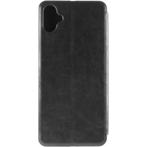 Кожаный чехол-книжка Belora для Samsung Galaxy A08 / A07 4G / A07s / A06 – Черный