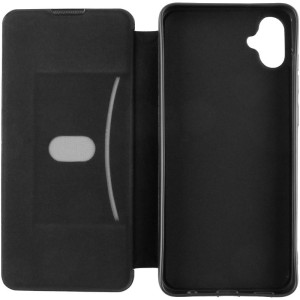 Кожаный чехол-книжка Belora для Samsung Galaxy A08 / A07 4G / A07s / A06 – Черный
