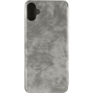 Кожаный чехол-книжка Belora для Samsung Galaxy A08 / A07 4G / A07s / A06 – Серый