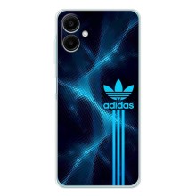 Чехлы Адидас для Samsung Galaxy A07 (AlphaPrint) (Синий Адидас)