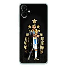 Чехлы для Samsung Galaxy A07 (Leo чемпион) (AlphaPrint) (Месси Король)