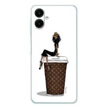 Чехлы Луи Витон для Samsung Galaxy A07 (AlphaPrint - LOUIS VUITTON) (кофе LOUIS VUITTON)
