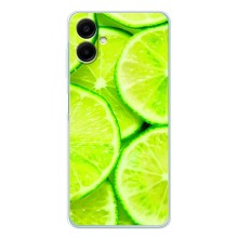 Чехлы с Фруктами для Samsung Galaxy A07 (VPrint) (Лайм)