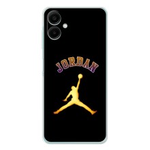 Чехлы для Samsung Galaxy A07 - с картинкой JORDAN (AlphaPrint) (Jordan Gold)