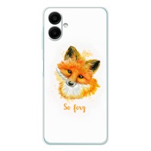 Чехлы с картинкой Лисички для Samsung Galaxy A07 (VPrint) (Девочка Лиса)
