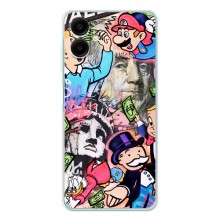 Чехлы с крутыми принтами для Samsung Galaxy A07 - (PREMIUMPrint) (Monopoly man)