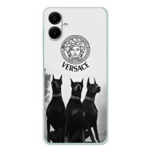 Чехлы VERSACE для Гелекси А07 (PREMIUMPrint) (Доберман Версаче)
