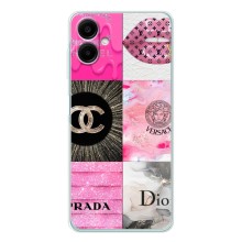 Чохол (Dior, Prada, YSL, Chanel) для Samsung Galaxy A07 (Модніца)