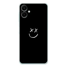 Чехол для Гелекси А07 - (AlphaPrint) с печатью (ТОП продаж) (Смайл)