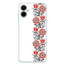 Чехол для Патриота Украины Samsung Galaxy A07 - (AlphaPrint) (Яркая вишиванка)