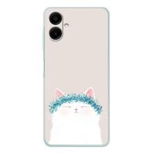 Чохол на тематику: Коти для Samsung Galaxy A07 – Білий котик