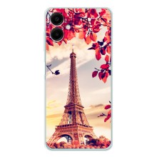 Чехол Эйфелева Башня для Samsung Galaxy A07 - (AlphaPrint) (Эйфелева Башня)