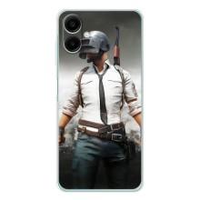 Силиконовый чехол с картинкой "Герой Pubg" на Samsung Galaxy A07 – Пабг