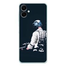 Силиконовый чехол с картинкой "Герой Pubg" на Samsung Galaxy A07 – В экиперовке