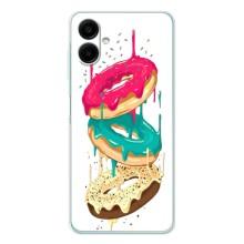 Чехол с изображением  вкусной еды для Samsung Galaxy A07 – Сочные пончики