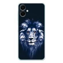 Чехол с картинкой на Samsung Galaxy A07 – Лев - синий