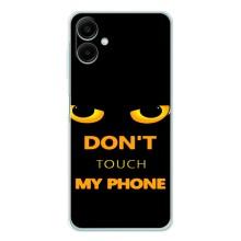 Чехол с Прикольным принтом на Samsung Galaxy A07 – Не трогай мой телефон