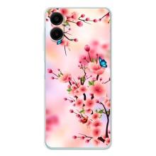 Чохол з картинкою Сакури на Samsung Galaxy A07 – Метелики на сакурі