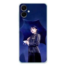 Силиконовый чехол с картинкой для Samsung Galaxy A07 (Венсдей)