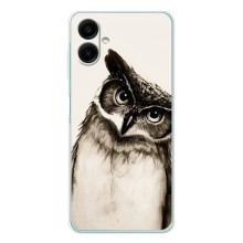 Чехол с птицами на Samsung Galaxy A07 (VPrint) (Сова)