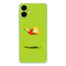 Чехол с Симпсонами для Samsung Galaxy A07 (VPrint) (Барт Симпсон)