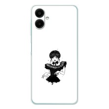 Чехлы Венсдей на Samsung Galaxy A07 Уэнсдей (AlphaPrint) (танец Уэнздей)
