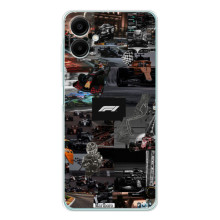 Чехол Формула1 на Samsung Galaxy A07 – Коллаж Ф1