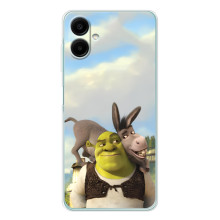 Чохол з мультфільмом Шрек на Samsung Galaxy A07 – Шрек і осел