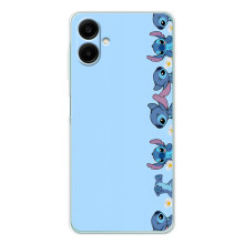 Чохол з принтом Стіч на Samsung Galaxy A07 (Стіч фон)