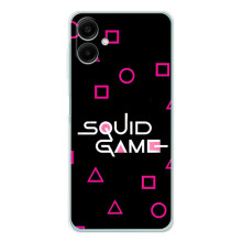 Чехол Гра в кальмара для Samsung Galaxy A07 – Логотип игры кальмара