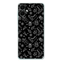 Новогодние, Праздничные Чехлы для Samsung Galaxy A07 - 2024 год (Новогодний фон)