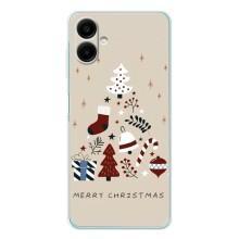Рождественские Чехлы для Samsung Galaxy A07 (VPrint) (Merry Christmas)