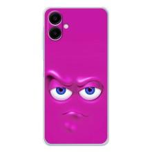Силиконовые Чехлы (смешные стикеры) для Samsung Galaxy A07 – Хитрая мордочка