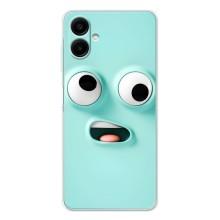 Силиконовые Чехлы (смешные стикеры) для Samsung Galaxy A07 – мордочка