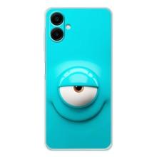 Силиконовые Чехлы (смешные стикеры) для Samsung Galaxy A07 – Одноглазик
