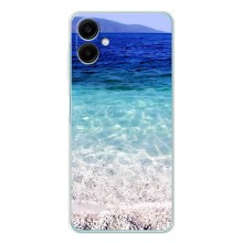 Силиконовый чехол с КАРТИНКАМИ лето для Samsung Galaxy A07 (AlphaPrint) (Море)