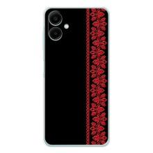Силиконовый Чехол на Samsung Galaxy A07 – Красная Вышиванка
